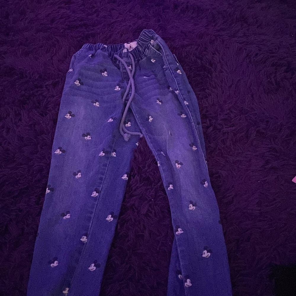 Disney parks Mickey jeans